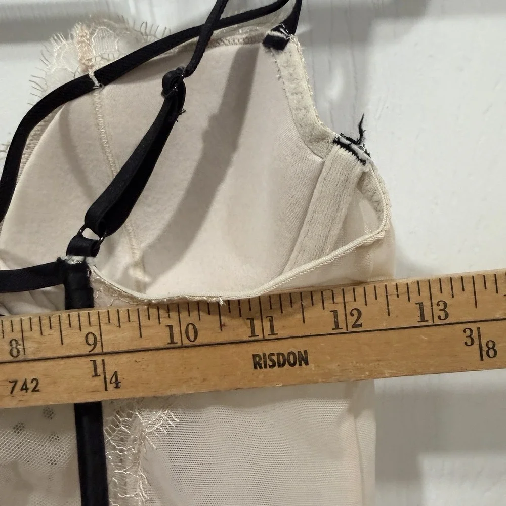 Victoria's Secret Cream and Black Shapewear - Picture 3 of 7